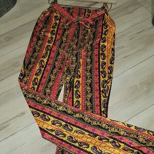 Vibrant Multicolor Women's Pants | Size Small